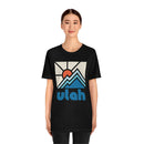 Utah Shirt, Utah Retro T-Shirt, Colorful Utah tee, Utah Mountain Shirt-10