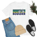 Boulder T-Shirt - Retro Mountain Bike Adult Unisex Boulder, Colorado T Shirt-16