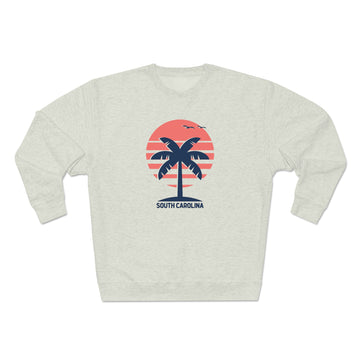 Premium South Carolina Crewneck Sweatshirt - Retro Unisex Sweatshirt