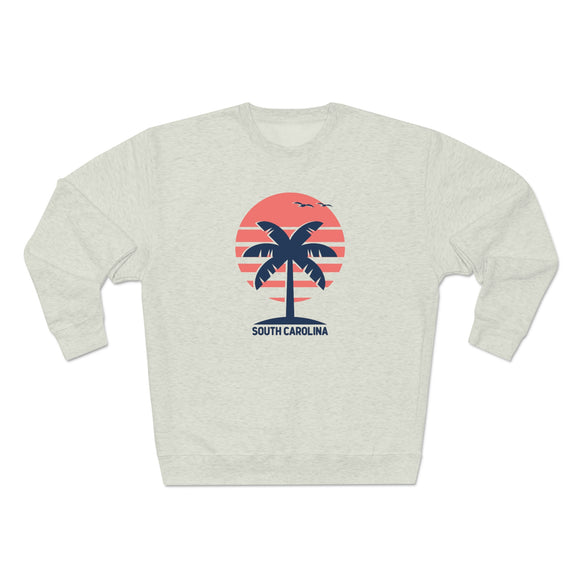 Premium South Carolina Crewneck Sweatshirt - Retro Unisex Sweatshirt