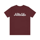 Nebraska T-Shirt - Hand Lettered Unisex Nebraska Shirt-20