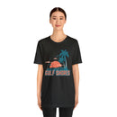 Gulf Shores, Alabama T-Shirt - Retro Palm Tree & Beach Unisex Gulf Shores Shirt-75