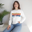 Montana Sweatshirt - Mountain & Birds Unisex-6