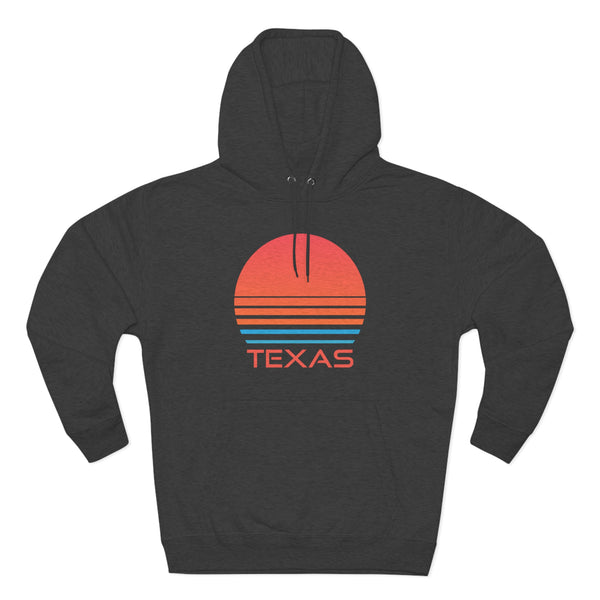 Premium Texas Hoodie - Retro 80s Unisex Sweatshirt