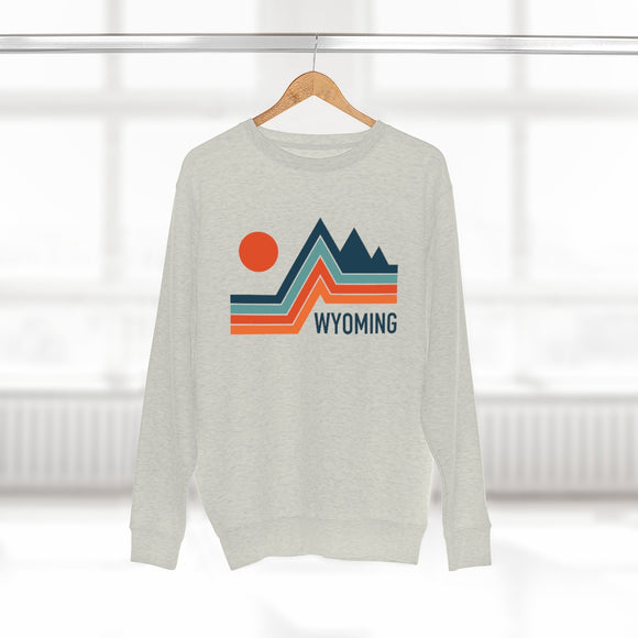 Premium Wyoming Hoodie - Retro Unisex Sweatshirt