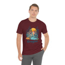 Oregon T-Shirt - Mountain Illustration Unisex Oregon Shirt-45