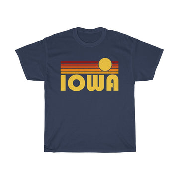 Iowa T-Shirt - Unisex Retro Iowa Shirt