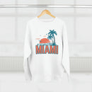 Premium Miami, Florida Sweatshirt - Unisex Premium Crewneck Sweatshirt-10