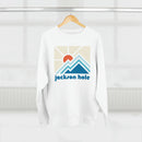 Premium Jackson Hole, Wyoming Crewneck Sweatshirt - Retro Unisex Sweatshirt-8