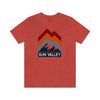 Sun Valley, Idaho T-Shirt - Retro Mountain Unisex Sun Valley Shirt