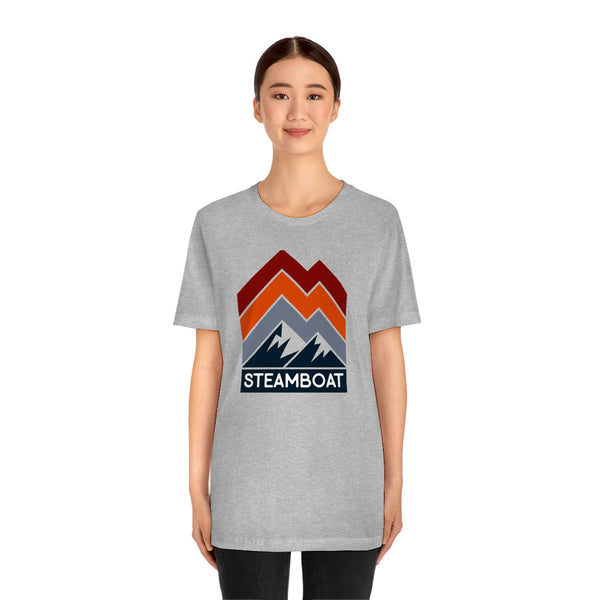 Steamboat, Colorado T-Shirt - Retro Mountain Unisex Steamboat Shirt