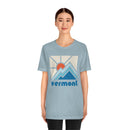 Vermont Shirt, Vermont Retro T-Shirt, Colorful Vermont tee, Vermont Mountain Shirt-13