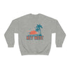 Key West, Florida Sweatshirt - Unisex Retro Palm Tree Crewneck Key West Sweatshirt