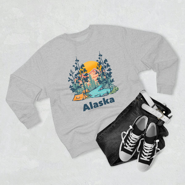 Copy of Premium Alaska Sweatshirt - Unisex Premium Crewneck Alaska Sweatshirt