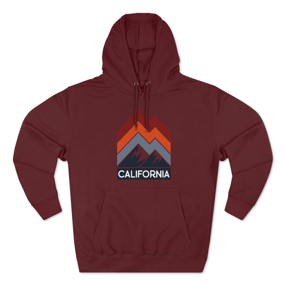 Premium California Hoodie - Retro Unisex Sweatshirt