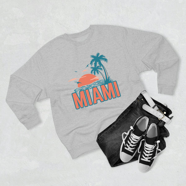 Premium Miami, Florida Sweatshirt - Unisex Premium Crewneck Sweatshirt