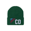 Copy of Colorado Beanie - Adult Embroidered Retro Sunset Colorado Knit Hat-21