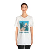 Santa Barbara, California T-Shirt - Retro Palm Tree & Beach Unisex Santa Barbara Shirt