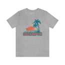Southampton, New York T-Shirt - Retro Palm Tree & Beach Unisex Southampton Shirt-1
