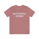 Breckenridge, Colorado Shirt - Paint Text Unisex Breckenridge T-Shirt-4