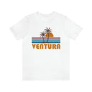 Ventura, California T-Shirt - Retro Palm Tree Unisex Ventura Shirt-10