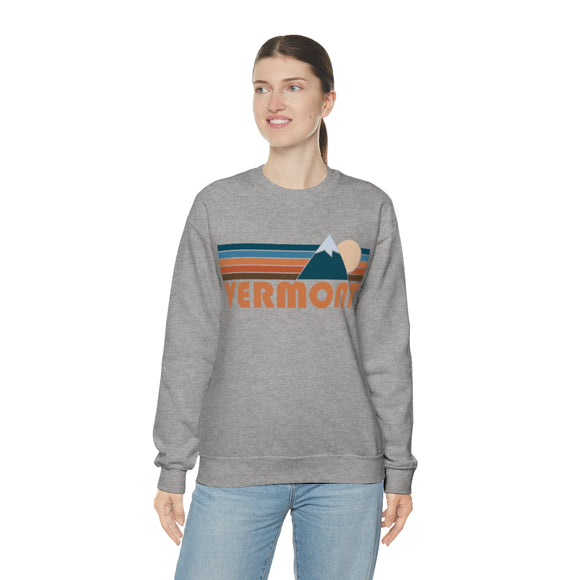 Vermont Sweatshirt - Retro Mountain Unisex