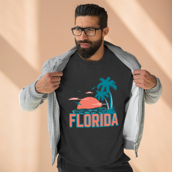 Premium Florida Sweatshirt - Unisex Premium Crewneck Sweatshirt