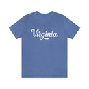 Virginia T-Shirt - Hand Lettered Unisex Virginia Shirt-13