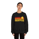 Nashville, Tennessee Sweatshirt - Retro Sunset Unisex-10