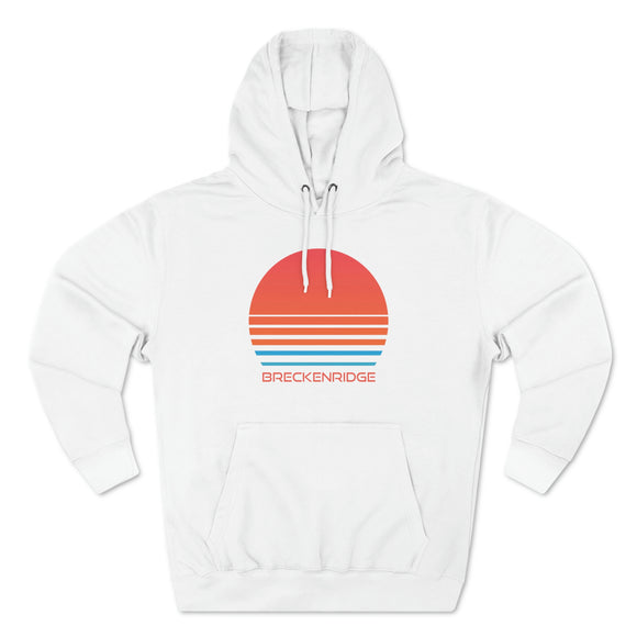 Premium Breckenridge, Colorado Hoodie - Retro 80s Unisex Sweatshirt