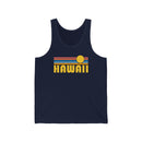 Hawaii Tank Top - Unisex Hawaii Tank Top Retro Sun-1