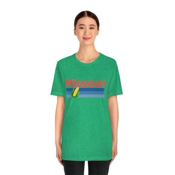Missouri T-Shirt - Retro Corn Unisex Missouri Shirt