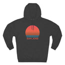 Premium San Jose, California Hoodie - Retro 80s Unisex Sweatshirt-3