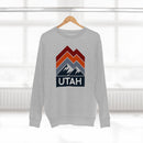 Premium Utah Sweatshirt - Retro Unisex Premium Crewneck Utah Sweatshirt-6