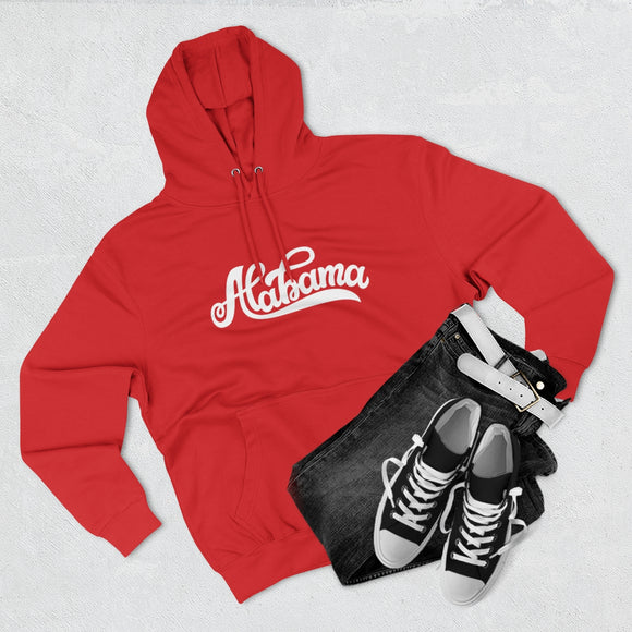 Premium Alabama Hoodie - Script Unisex Sweatshirt