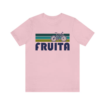 Buy pink Fruita T-Shirt - Retro Mountain Bike Adult Unisex Fruita, Utah T Shirt