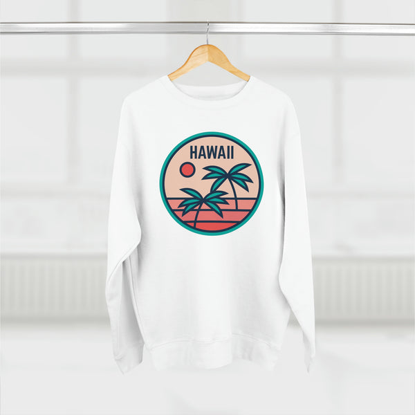 Premium Hawaii Crewneck Sweatshirt - Retro Unisex Sweatshirt