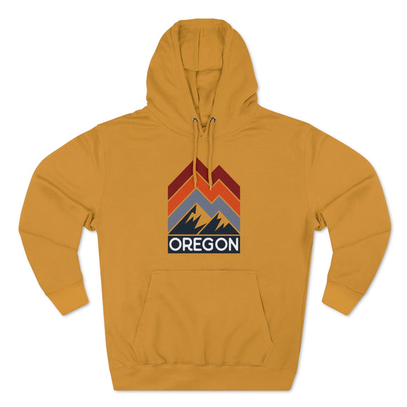 Premium Oregon Hoodie - Retro Unisex Sweatshirt