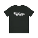 Michigan T-Shirt - Hand Lettered Unisex Michigan Shirt-7