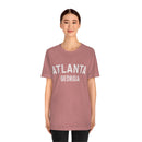 Atlanta, Georgia Shirt - Paint Text Unisex Atlanta T-Shirt-5