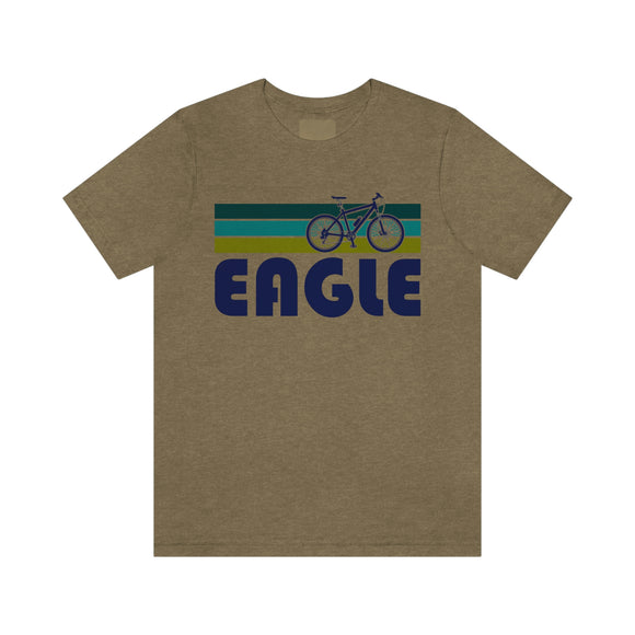 Eagle T-Shirt - Retro Mountain Bike Adult Unisex Eagle, Colorado T Shirt