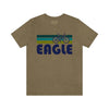 Eagle T-Shirt - Retro Mountain Bike Adult Unisex Eagle, Colorado T Shirt