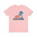 Carmel-by-the-Sea, California T-Shirt - Retro Palm Tree & Beach Unisex Carmel-by-the-Sea Shirt-97