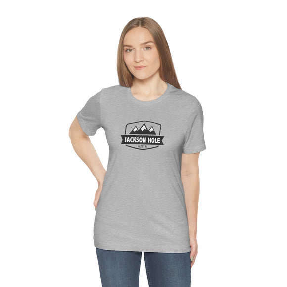 Jackson Hole, Wyoming T-Shirt - Altitude Badge Unisex Jackson Hole Shirt