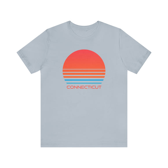 Connecticut T-Shirt - Retro 80s Unisex Connecticut Shirt