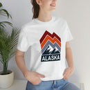 Alaska T-Shirt - Retro Mountain Unisex Alaska Shirt-15