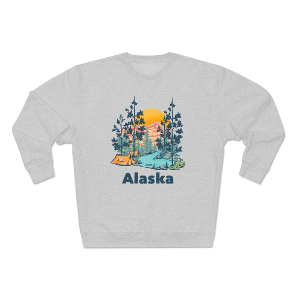 Copy of Premium Alaska Sweatshirt - Unisex Premium Crewneck Alaska Sweatshirt