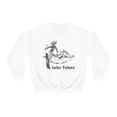 Lake Tahoe, California Sweatshirt - Vintage Style Ski Unisex-1
