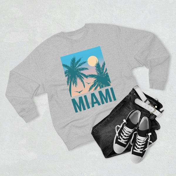 Premium Miami, Florida Sweatshirt - Unisex Premium Crewneck Sweatshirt