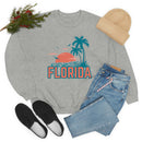 Florida Sweatshirt - Unisex Retro Palm Tree Florida Crewneck Sweatshirt-26